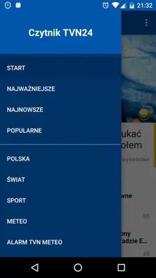 Czytnik TVN24 android App screenshot 4